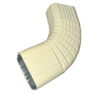 Professional 2x3 Type B downspout elbow 75-degree corrugated aluminum. Superior strength ribbed design in 25+ colors. Optimal water flow. Damascus OR contractor pricing.
