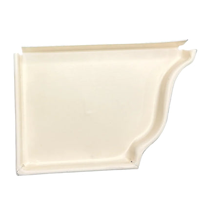5K Aluminum Gutter End Cap - K-Style Ogee Profile | Damascus OR