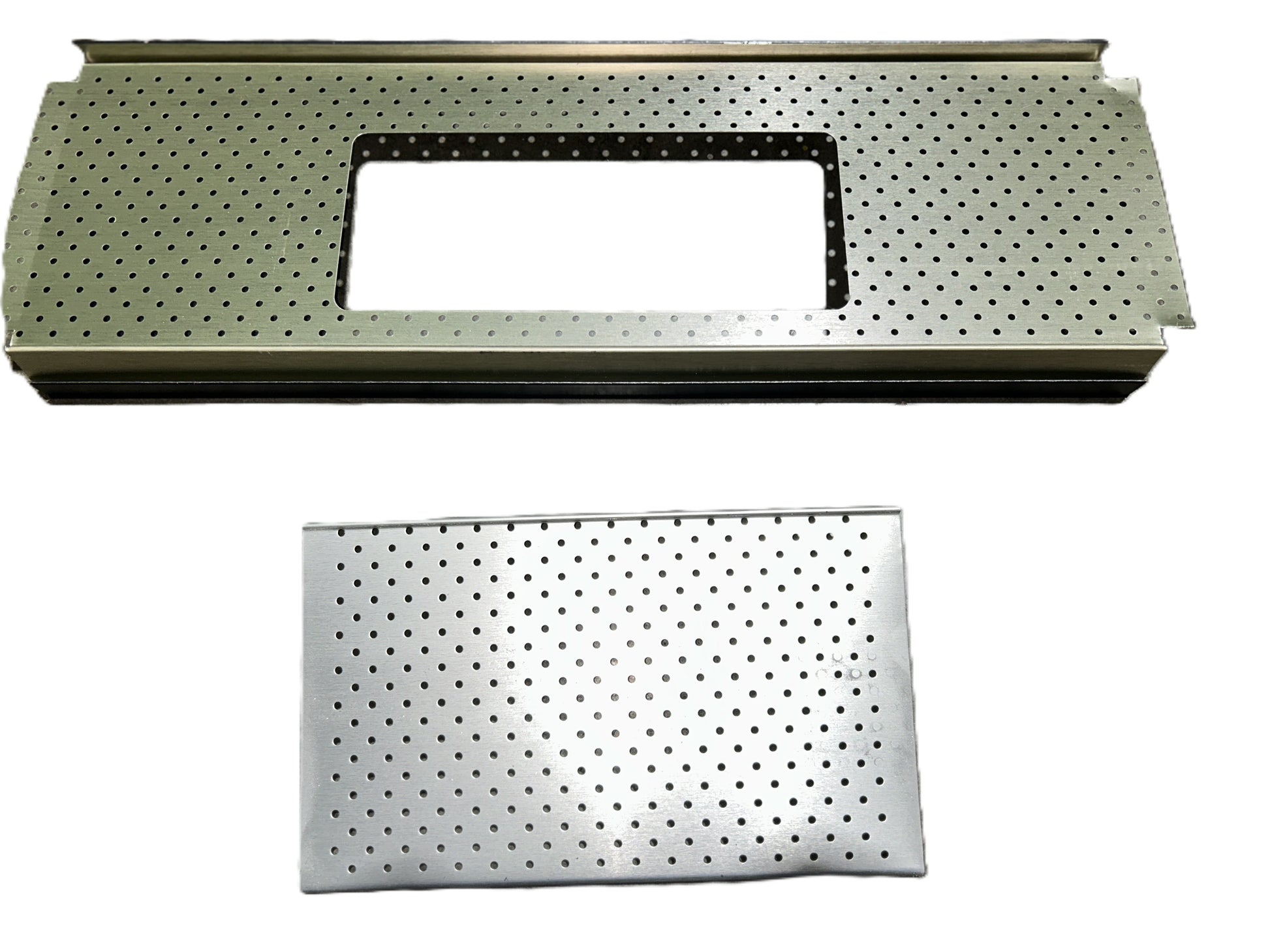 Alu-Rex T-Rex Access Panels for gutter maintenance inspection cleaning professional contractor grade aluminum perforated design Damascus Oregon