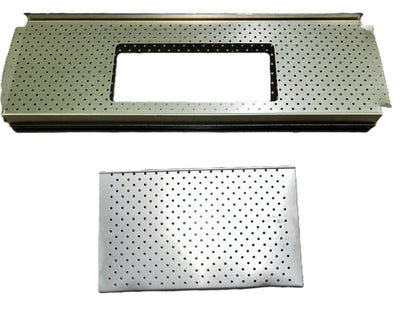 Alu-Rex T-Rex Access Panels for gutter maintenance inspection cleaning professional contractor grade aluminum perforated design Damascus Oregon