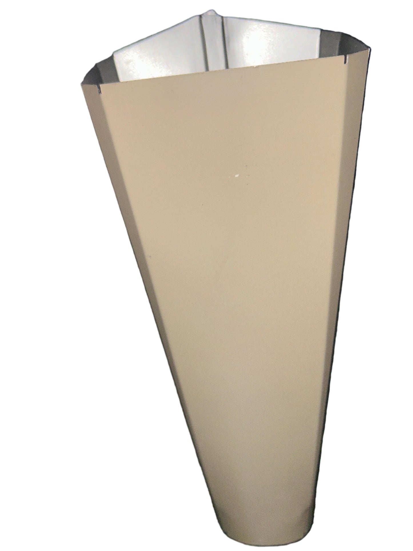 Antique Ivory 3x4" to 3" Downspout Reducer