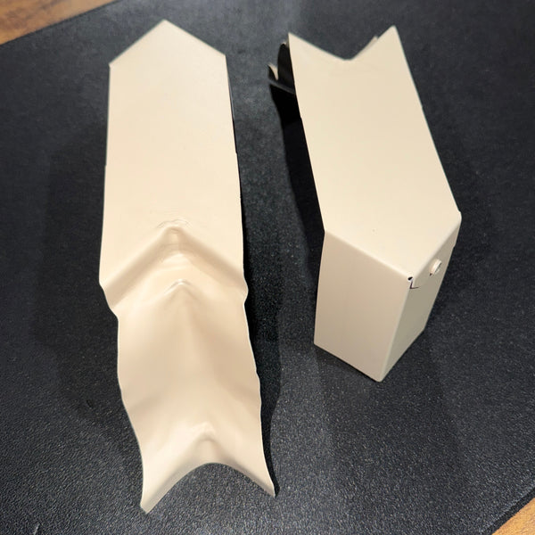 5K 90 Degree Strip Miter Professional Grade Gutter Component