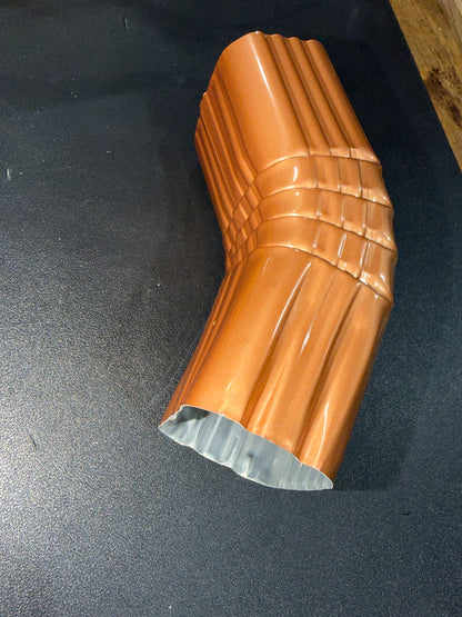 GA 2x3 inch Downspout Elbow 45 Degree Type A Aluminum Gutter Part 25+ Colors Professional