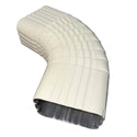 3x4" 75-Degree Downspout Elbow – Type B Corrugated Aluminum (25+ Colors)