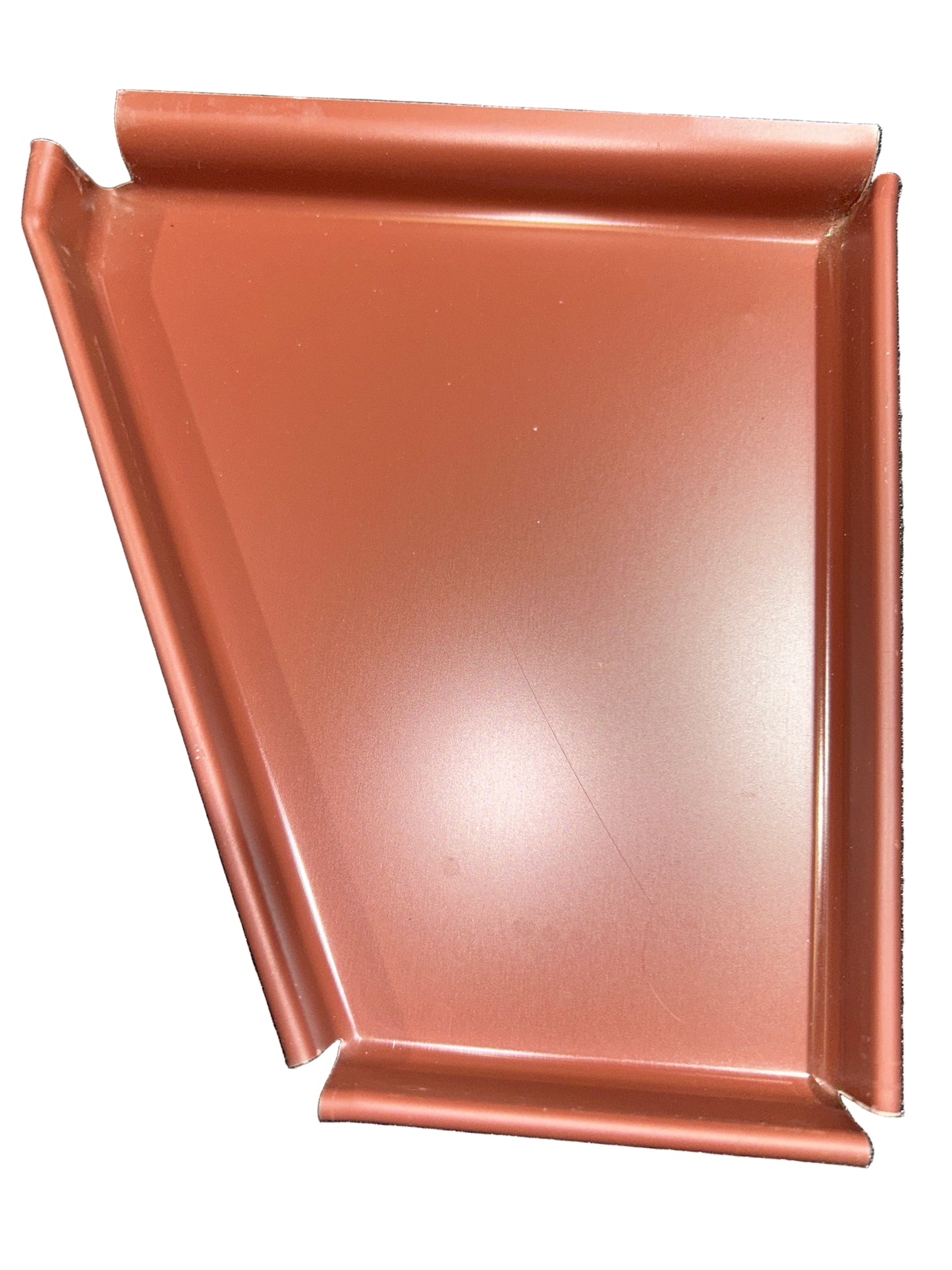 GA 5" Professional Fascia Style End Cap (4-1/2" top) - Gutter Termination - Damascus OR