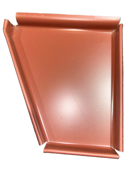 GA 5" Professional Fascia Style End Cap (4-1/2" top) - Gutter Termination - Damascus OR