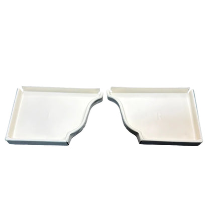 5K aluminum gutter end cap for 5-inch K-style gutters. Stops leaks permanently. 30 factory colors. Left, right, pairs, contractor bulk packs. Damascus OR.