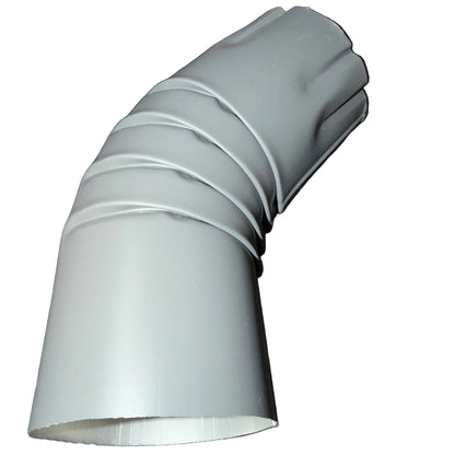 3 inch Round Downspout Elbow 45 Degree Aluminum Gutter Part 25+ Colors Professional