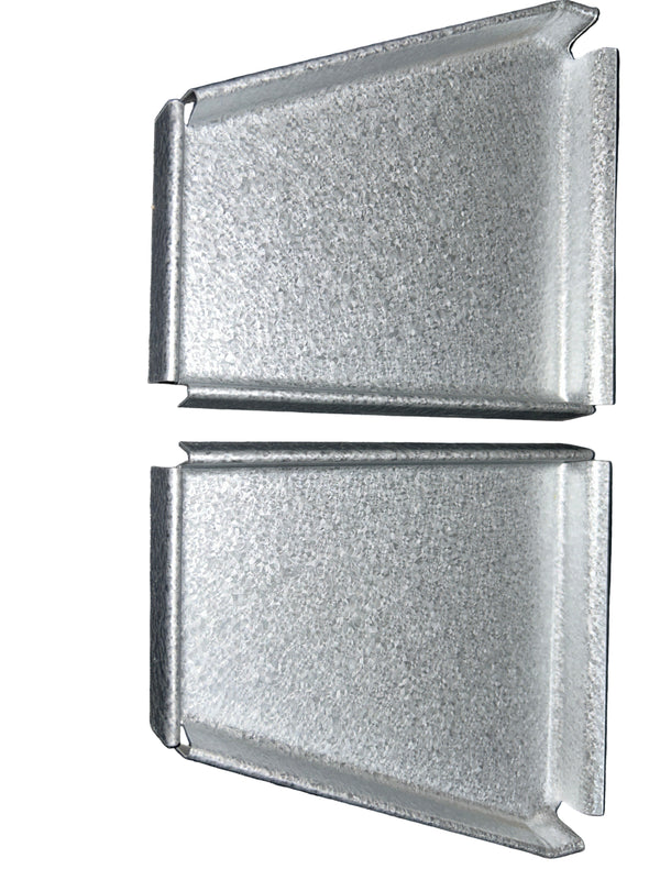 GA 5" Professional Fascia Style End Cap (4-1/2" top) - Gutter Termination - Damascus OR