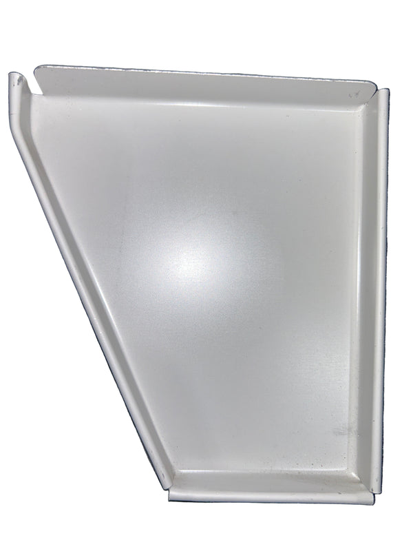 GA 5" Professional Fascia Style End Cap (4-1/2" top) - Gutter Termination - Damascus OR