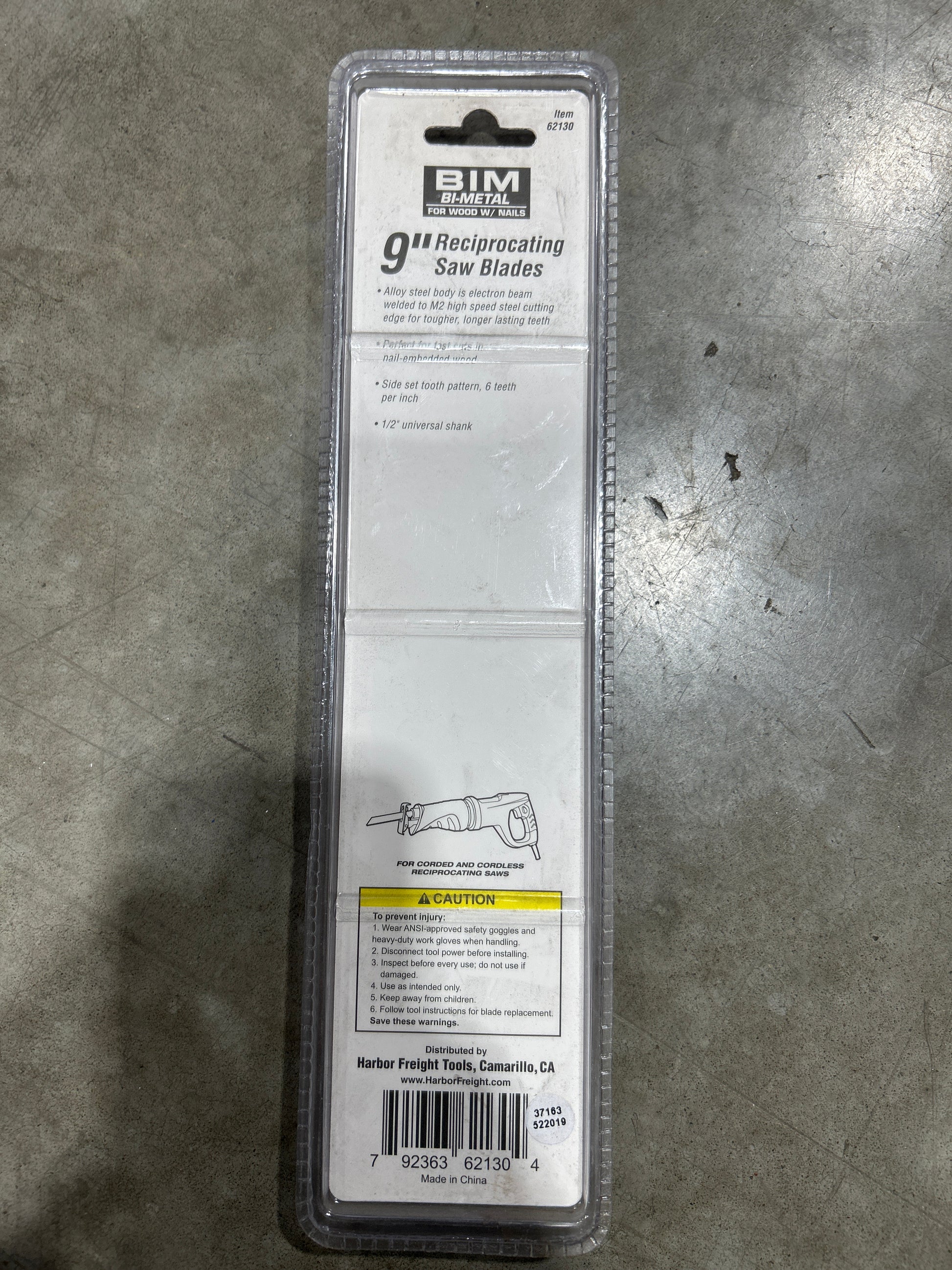 Warrior 9 inch reciprocating saw blade 6 TPI sawzall blade gutter cutting aluminum downspout wood fascia demolition 5 pack Damascus Oregon GutterAll