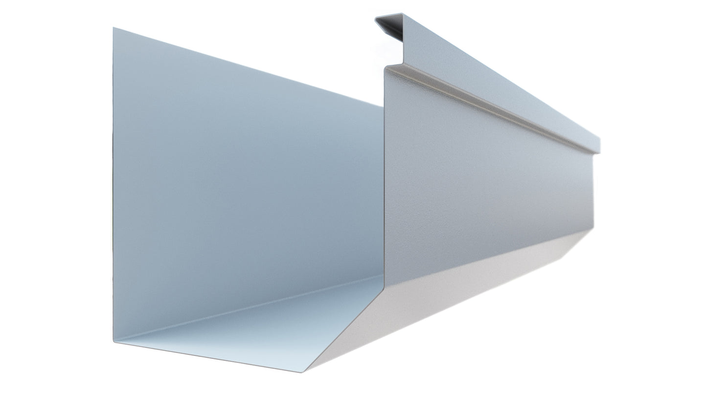 BG7 high capacity commercial gutter system by GutterAll, expertly installed in Damascus, OR—ideal for businesses needing reliable rainwater management with Royal Gutters quality