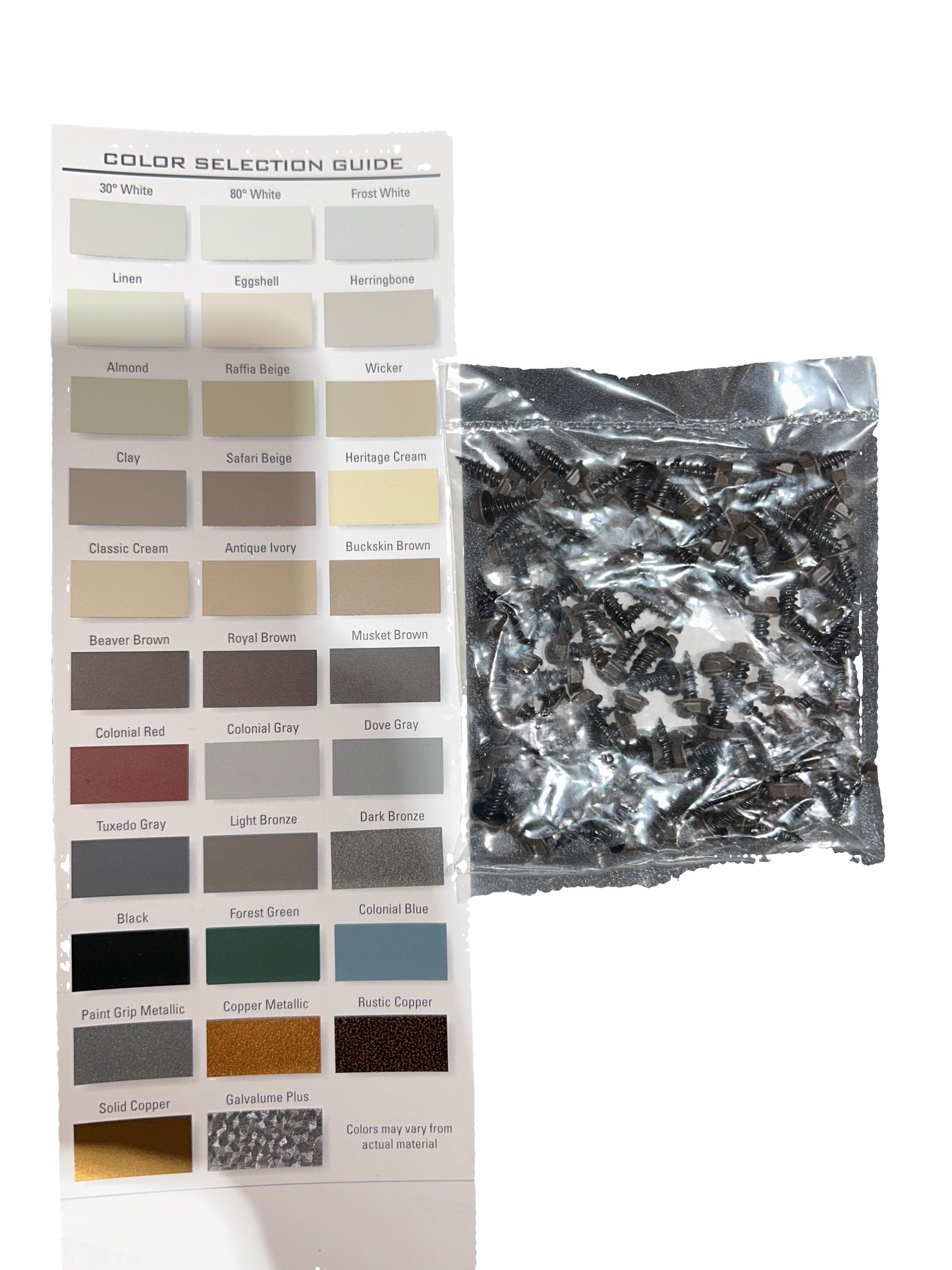 Professional #8 Hex Aluminum Zip Screws – Ruspert Coated 