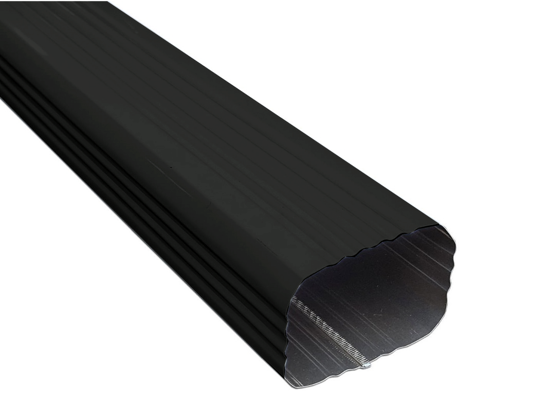 Stone aluminum downspout, 2x3 inch, 10ft length