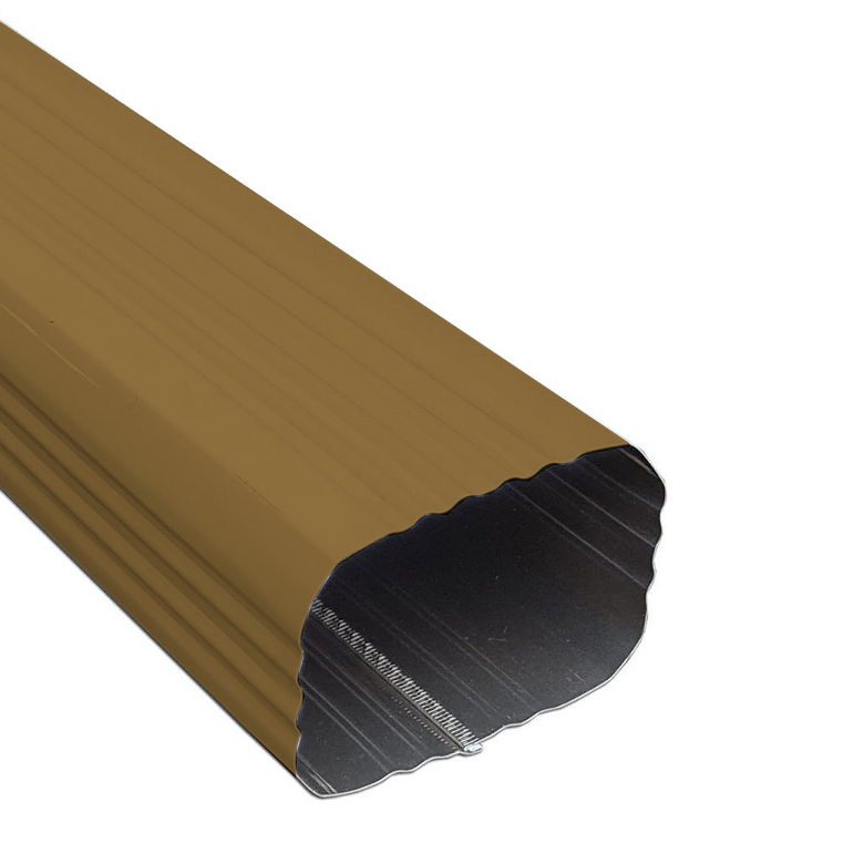 GA 3x4" Corrugated Aluminum Downspout – 7ft/10ft | Commercial Grade | 25+ Colors