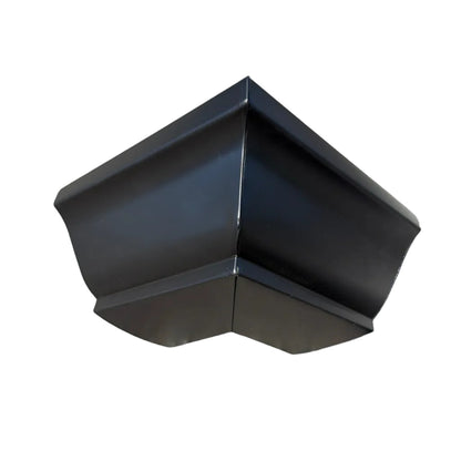 5K 90 degree box miter aluminum gutter corner inside outside pre-formed precision corner piece white black musket brown GutterAll Damascus Oregon