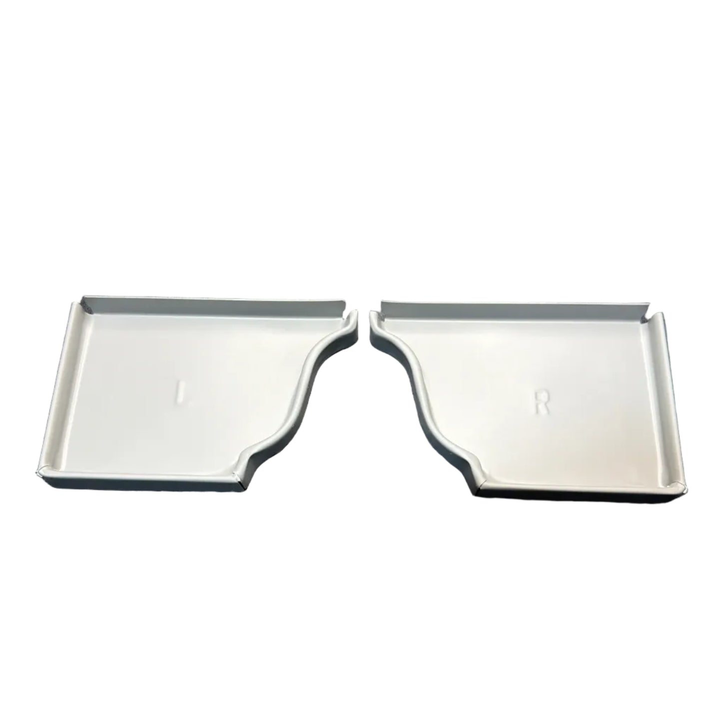 5K aluminum gutter end cap for 5-inch K-style gutters. Stops leaks permanently. 30 factory colors. Left, right, pairs, contractor bulk packs. Damascus OR.