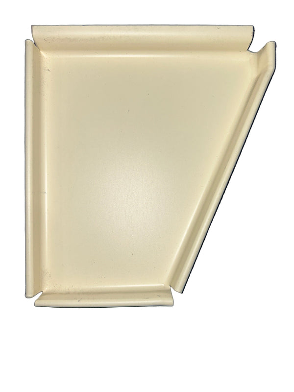 GA 5" Professional Fascia Style End Cap (4-1/2" top) - Gutter Termination - Damascus OR