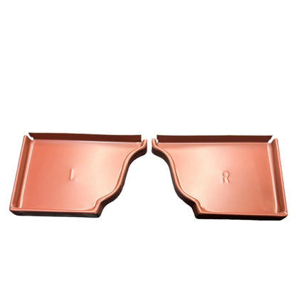 5K aluminum gutter end cap for 5-inch K-style gutters. Stops leaks permanently. 30 factory colors. Left, right, pairs, contractor bulk packs. Damascus OR.