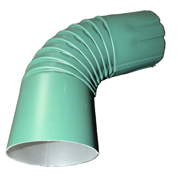 3" Round Downspout Elbow - 75° Professional Grade Aluminum | 25+ Colors | Standard Shipping Available | Damascus OR