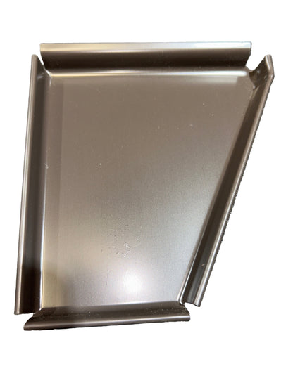 GA 5" Professional Fascia Style End Cap (4-1/2" top) - Gutter Termination - Damascus OR