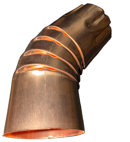 3 inch Round Downspout Elbow 45 Degree Aluminum Gutter Part 25+ Colors Professional