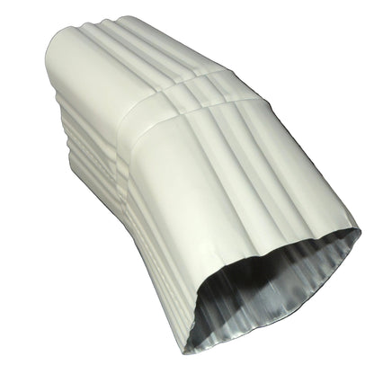 3x4 inch Type A Downspout Elbow 22.5 Degree Aluminum Professional Grade 25+ Colors