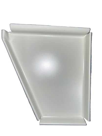 GA 5" Professional Fascia Style End Cap (4-1/2" top) - Gutter Termination - Damascus OR