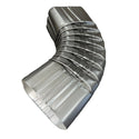 3x4" 75-Degree Downspout Elbow – Type B Corrugated Aluminum (25+ Colors)