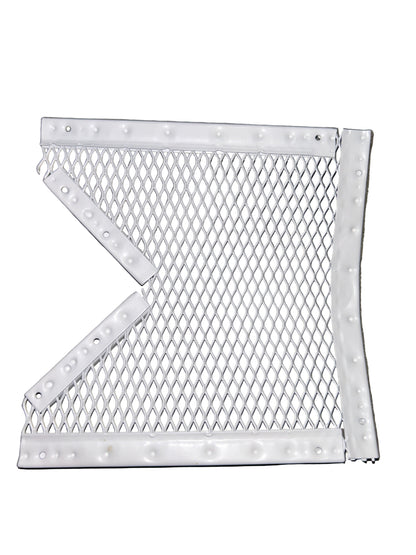 premier gutter cover corner miter mesh guard aluminum expanded metal professional installation inside outside corner protection Damascus Oregon