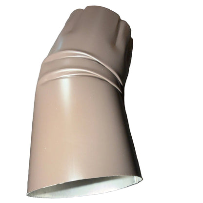 3" Round 22.5-Degree Downspout Elbow – Professional Grade Aluminum (25+ Colors)