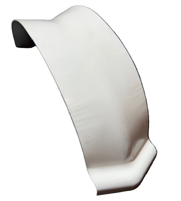 GA 6" Half Round 45° Bay Miter - Professional Gutter Corner Component - Damascus OR