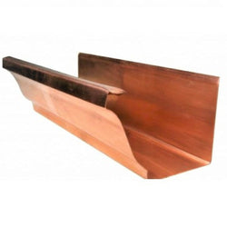 GutterAll.com Copper seamless aluminum gutter section