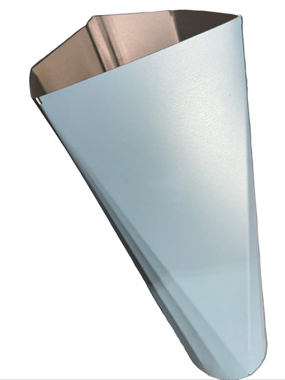 Colonial Blue 3x4" to 3" Downspout Reducer