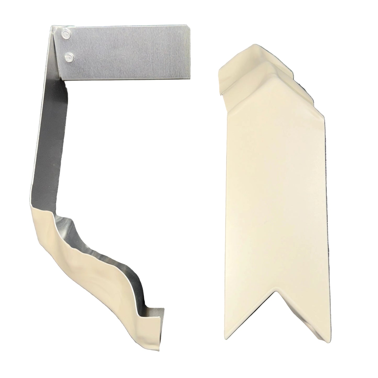 5K 90° Corner Miter .027 Aluminum K-Style Gutter Damascus