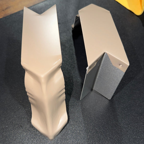 5K 90 Degree Strip Miter Professional Grade Gutter Component