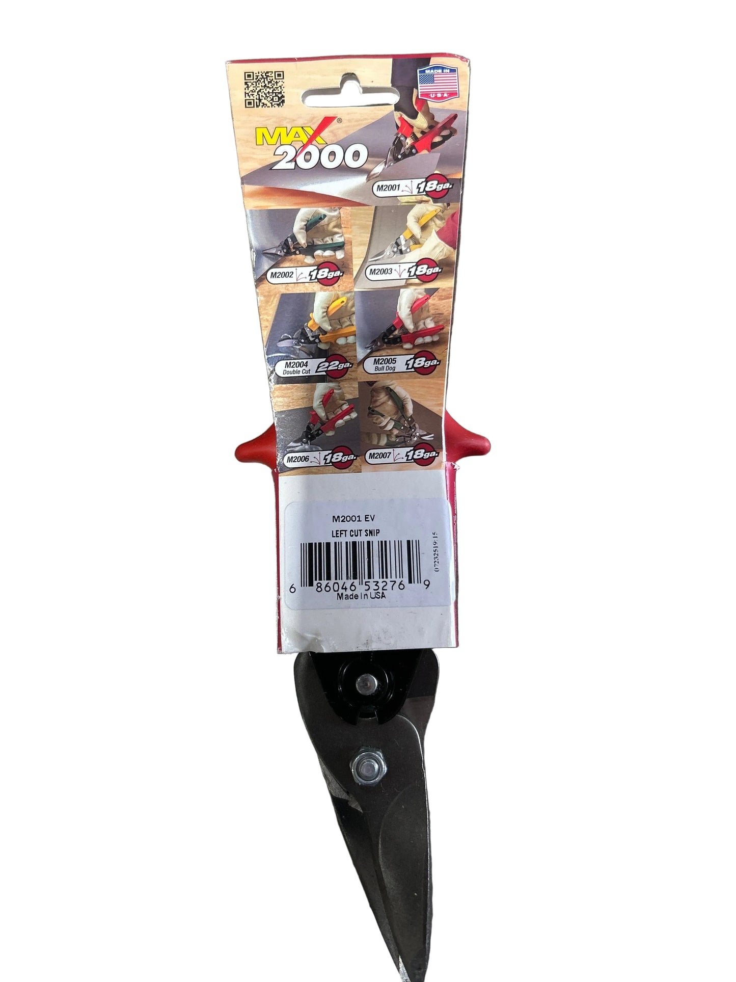 Malco MAX 2000 Left Cut Aviation Snip