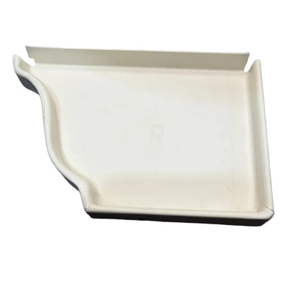 5K aluminum gutter right end cap K-style ogee profile for seamless K-style gutters in Damascus OR from Gutter All