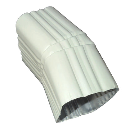 3x4 inch Type A Downspout Elbow 22.5 Degree Aluminum Professional Grade 25+ Colors