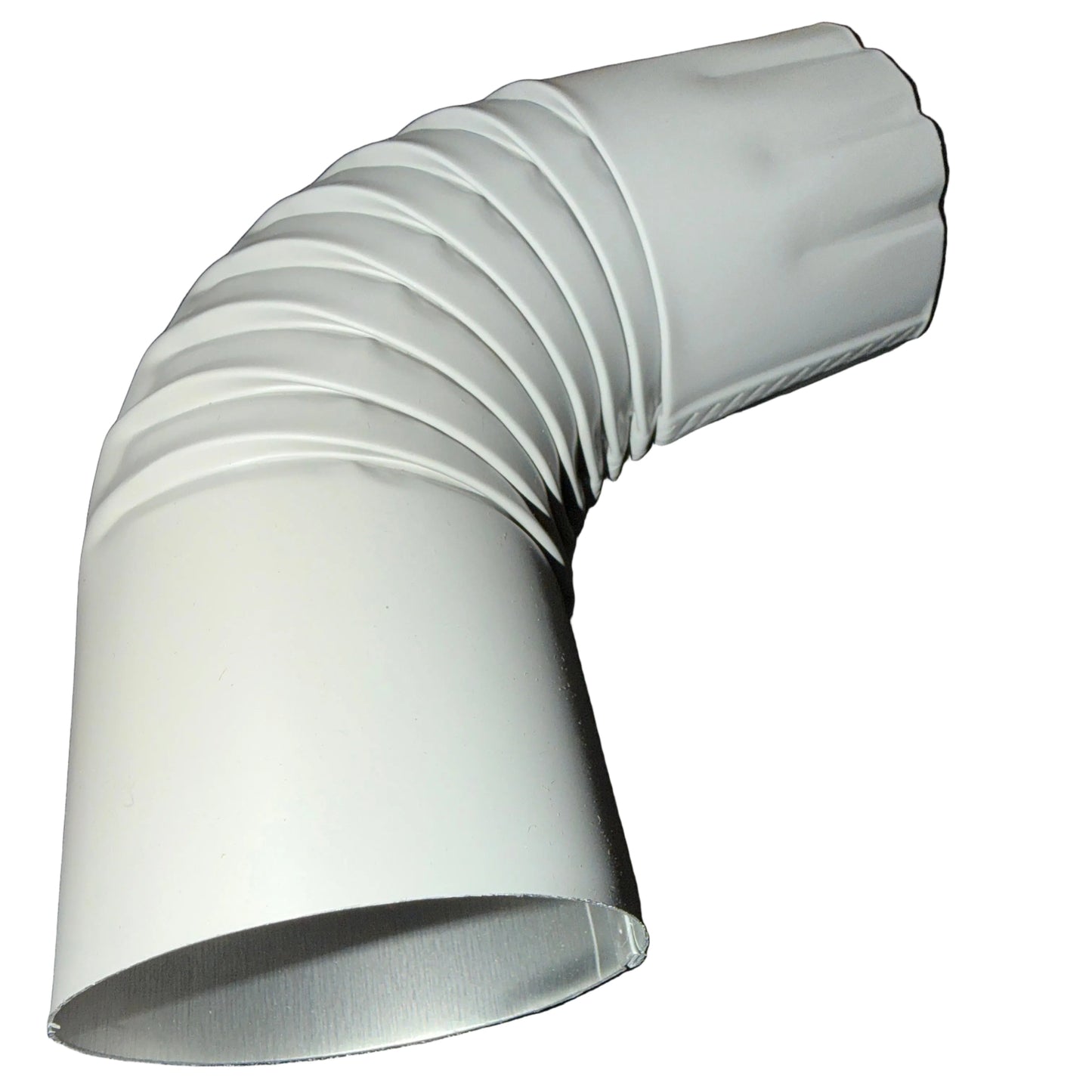 3" Round Downspout Elbow - 75° Professional Grade Aluminum | 25+ Colors | Standard Shipping Available | Damascus OR