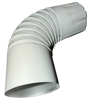 3" Round Downspout Elbow - 75° Professional Grade Aluminum | 25+ Colors | Standard Shipping Available | Damascus OR