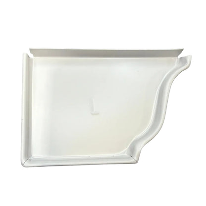 5K Aluminum Gutter End Cap - K-Style Ogee Profile | Damascus OR