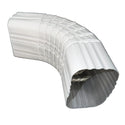 3x4" 75-Degree Downspout Elbow – Type A Professional Aluminum (25+ Colors)