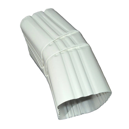 3x4 inch Type A Downspout Elbow 22.5 Degree Aluminum Professional Grade 25+ Colors