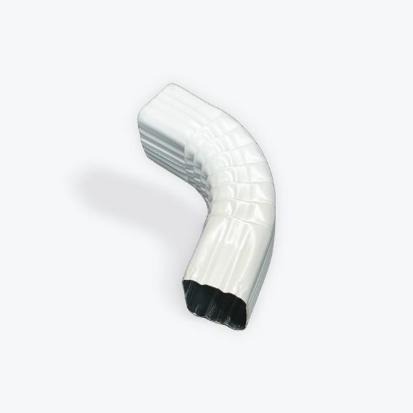 GutterAll.com 75 Degree Aluminum Downspout Elbow for Gutters