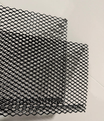 E-Z Lock Premium Gutter Guard with black finish and diamond pattern for gutter guard debris protection.