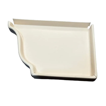 5K Aluminum Gutter End Cap - K-Style Ogee Profile | Damascus OR