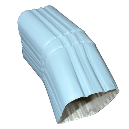 3x4 inch Type A Downspout Elbow 22.5 Degree Aluminum Professional Grade 25+ Colors