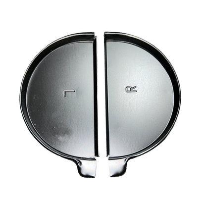 GA 6" Half Round Gutter End Cap - Aluminum | 25+ Colors | Left/Right Options