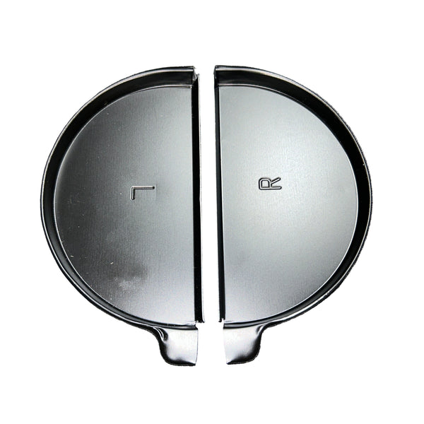 GA 6" Half Round Gutter End Cap - Aluminum | 25+ Colors | Left/Right Options